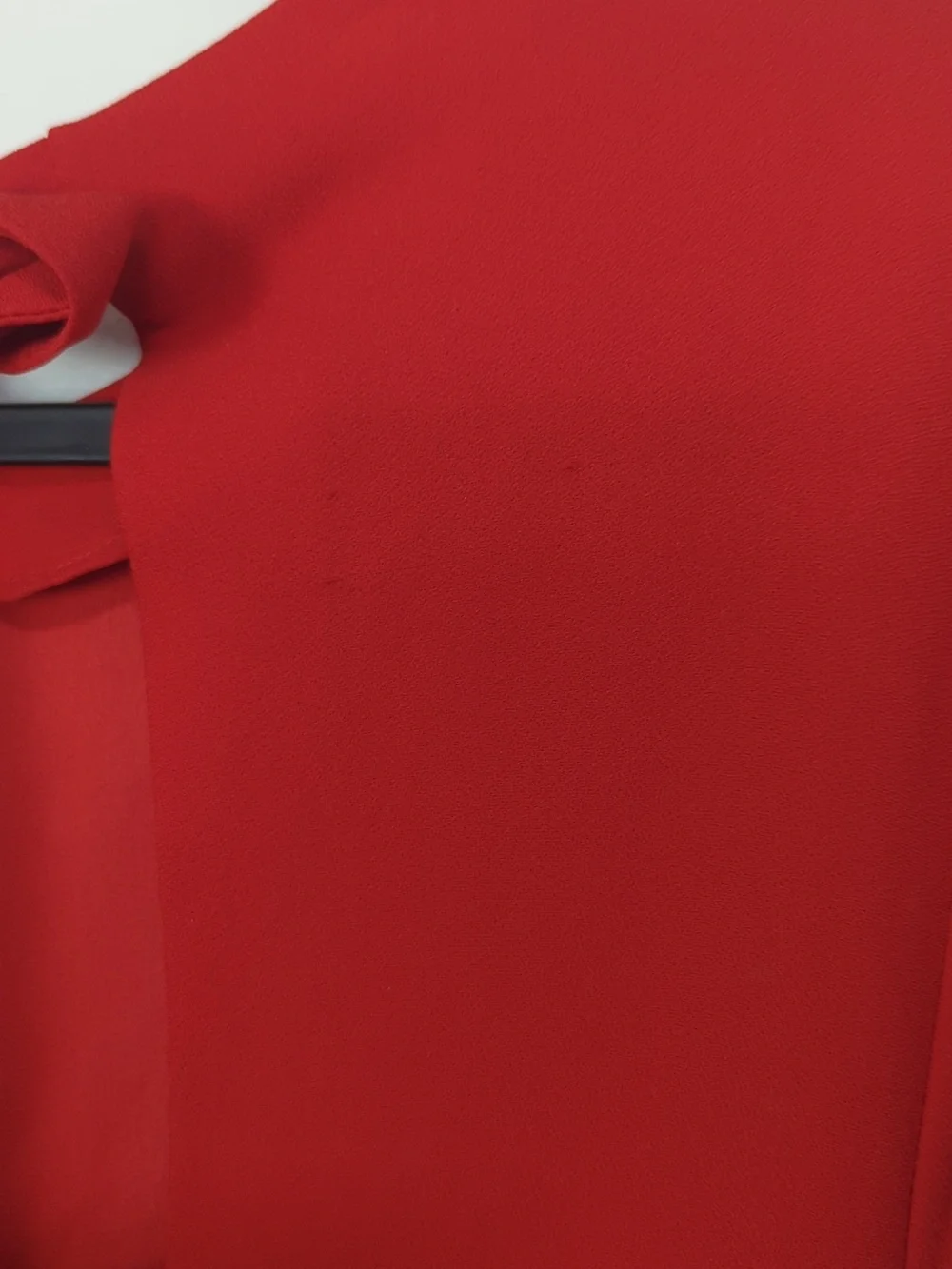 🌸Banana Republic Red Bell Sleeve Knee Length Shift‎ Dress With Pockets Size 6